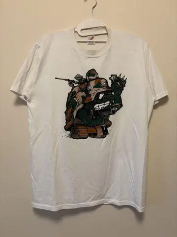 90s JERZEES Graphic T-shirt 구제 의류 미국제