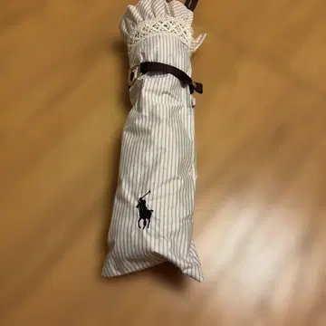 Ralph Lauren 스트라이프 패턴 접이식 우산