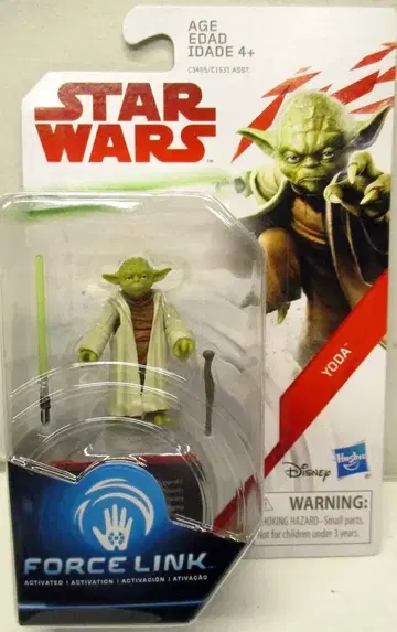 HASBRO FORCE LINK YODA 3.5인치