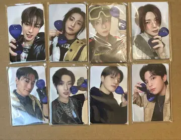 ateez aniteez treasure 키링 트레이딩 카드 컴플리트