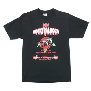 00년대 Rockypalooza 로키 호러 쇼 티셔츠 영화 무비