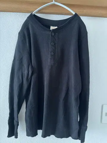 미사용 새상품 GLAD HAND & Co. 블랙 긴팔 티셔츠 M