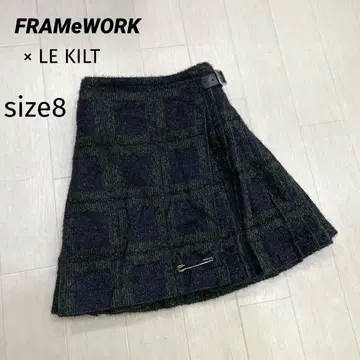 FRAMeWORK 프레임워크 LE KILT 퀼트 스커트