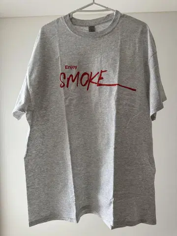 키요하루 한정판 Enjoy SMOKE 그레이 티셔츠 쿠로유메 sads