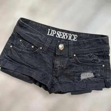 LIP SERVICE 숏팬츠 black