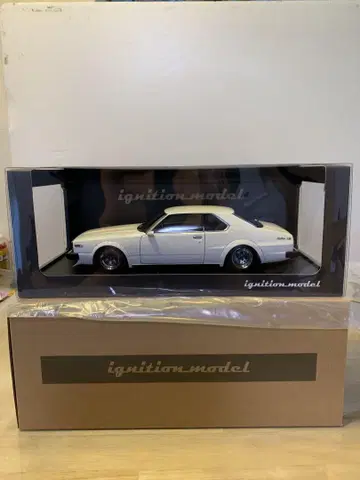 IG 모델 1/18 닛산 스카이라인 2000 GT-ES C210 화이트