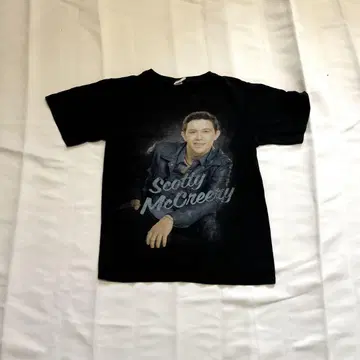 Scotty McCreery 티셔츠 블랙 구제 의류 y2k 프린트 티