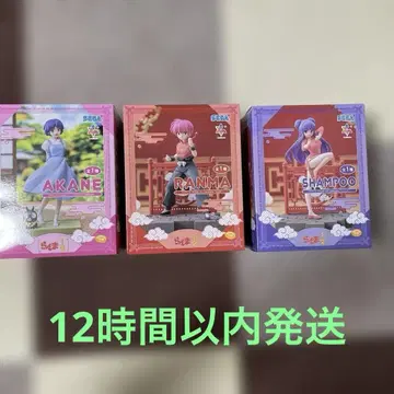 란마1/2 AKANE RANMA SHAMPOO 피규어 3체 세트