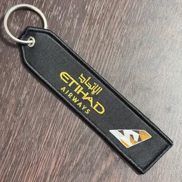 에티하드 항공 ETIHAD AIRWAYS 플라이트 택 키링