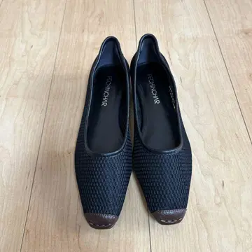 PECHINCHAR 블랙 메쉬 플랫슈즈