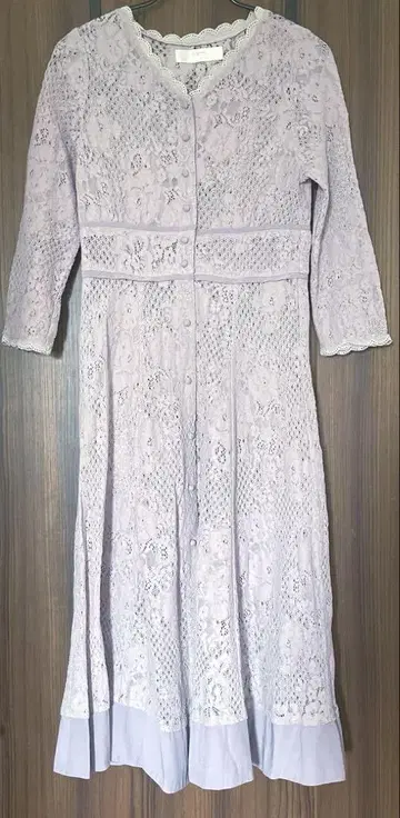 TOCCO Closet 토코 레이스 원피스 백리본