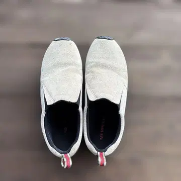 MERRILL 베이지 슬립온 슈즈 27cm