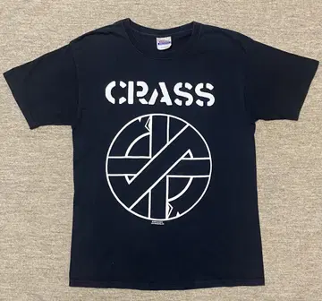 CRASS 티셔츠 M 사이즈 빈티지 MACHETE 제작