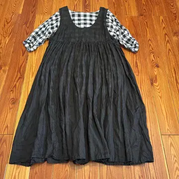 nest Robe 네스트로브 라미 크링클 원피스 블랙 계열