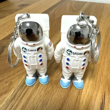 BRIAN JAY & EDDIE JAY 우주 형제 키링 2개 세트