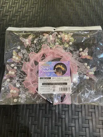 플래시 페어리 머리띠 핑크