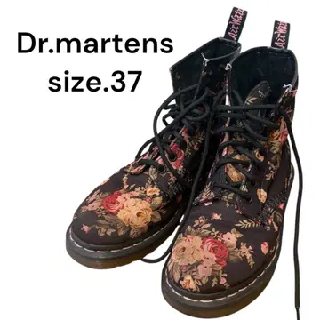 [ Dr.martens ] 꽃무늬 워크 부츠