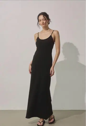 ALEXIA STAM Wellness Rib Dress Black