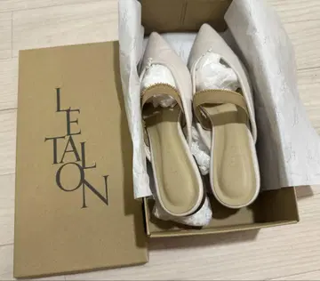 LE TALON 르 탈론 포인트드 엘라스틱 뮬 L 사이즈
