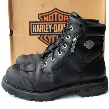 Harley-Davidson 바이커 부츠 사이드 지퍼 바이커 큼
