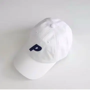 palace 화이트 P 자수 야구 모자