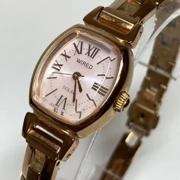SEIKO WIRED 솔라 여성용 손목시계 C506