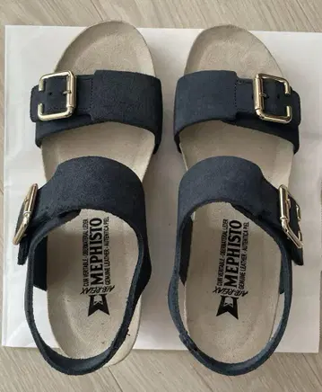 MEPHISTO 네이비 샌들