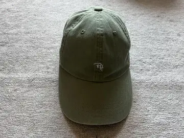 RH 로고 자수 올리브 그린 캡