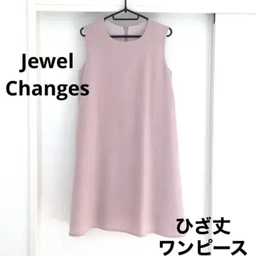 Jewel Changes 주얼 체인지즈 원피스 슬리브리스 핑크