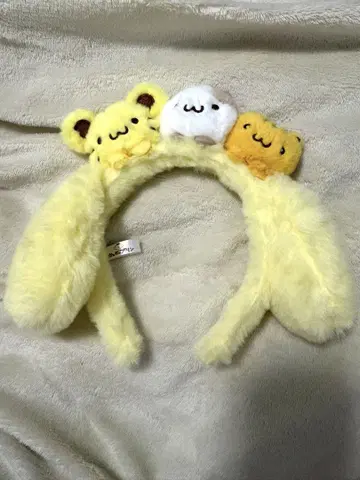 폼폼푸딩 팀 푸딩 머리띠 산리오 퓨로랜드