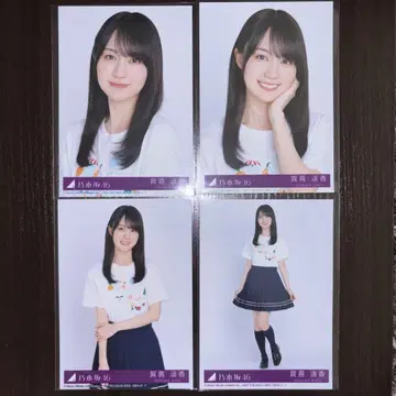 노기자카46 Same numbers 봉입 브로마이드 카키 하야카 컴프