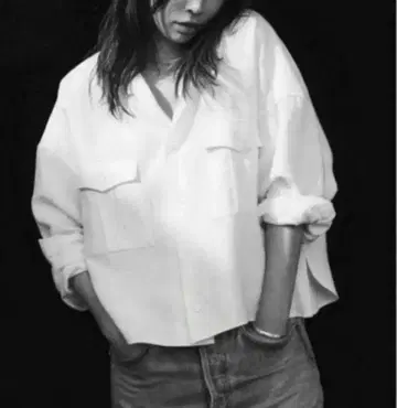 WHIM GAZETTE 화이트 셔츠 긴팔