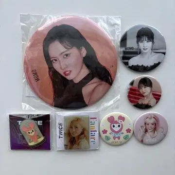 TWICE 모모 캔뱃지 묶음 판매