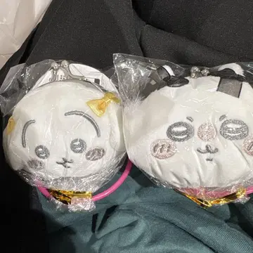 치이카와 미니 동전 지갑 ~리본~ 모몽가 토끼