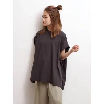 루즈 슬리브리스 상의