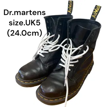 Dr.martens 블랙 워크 부츠 UK5