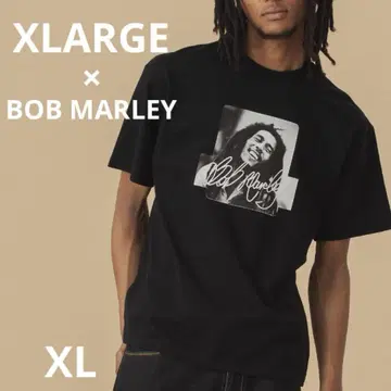 미사용 XL XLARGE x BOB MARLEY BOX LOGO 티셔츠