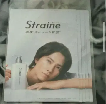 Straine 스트레인 야마시타 토모히사 리플렛 전단지 카탈로그 5장