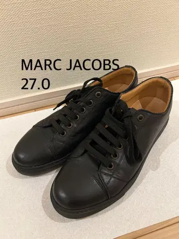 MARC JACOBS 블랙 가죽 신발 27.0