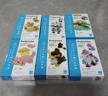 포켓몬 나노블록 6세트
