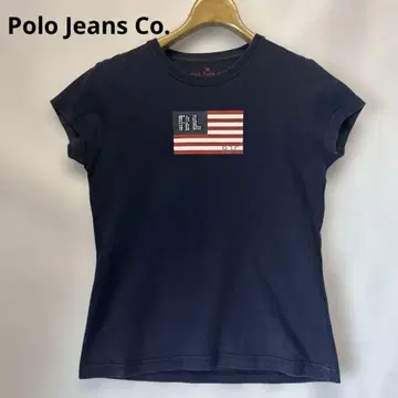 Polo Jeans Co. 폴로진 미국 국기 스팽글 티셔츠