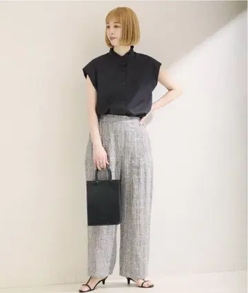 유럽인 플랙스 린넨 이지 팬츠