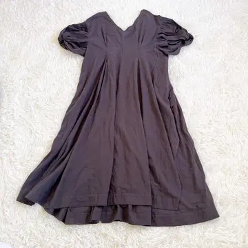 emmi atelier 에미 아틀리에 Eco 린넨풍 볼륨 소매 원피스 M