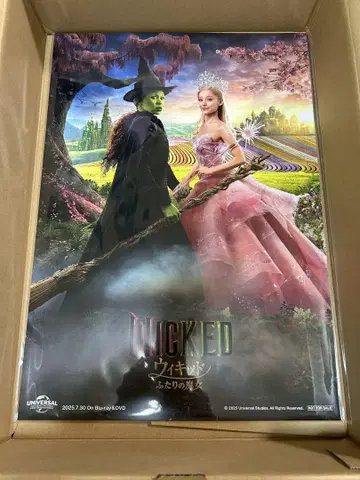 WICKED 위키드 포스터 A3 세트 (3매)