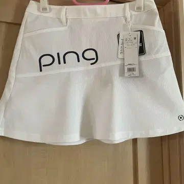 PING 여성용 골프 스커트 L 화이트