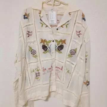 가격 인하 중 투데이풀 Embroidery Patchwork Shirts