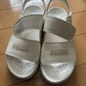 PUMA 화이트 스포츠 샌들