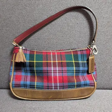 CORCH 액세서리 파우치 체크 무늬