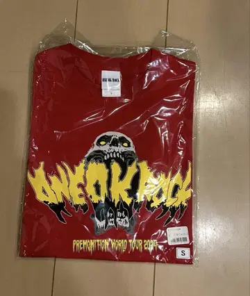 원 오크 록 티셔츠 S size 새상품