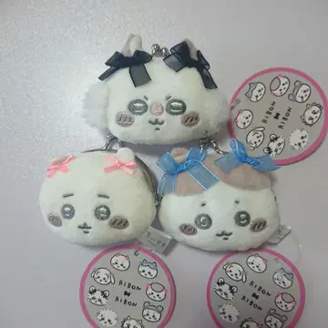 치이카와 (먼작귀) 미니 가마구치 리본